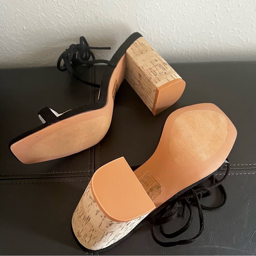 Strappy Block Heels - image 3